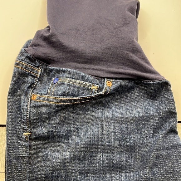 Gap Maternity Jeans Full Panel Stretch Size 27 - Picture 14 of 16